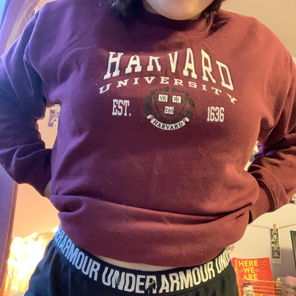 Harvard crewneck sweatshirt